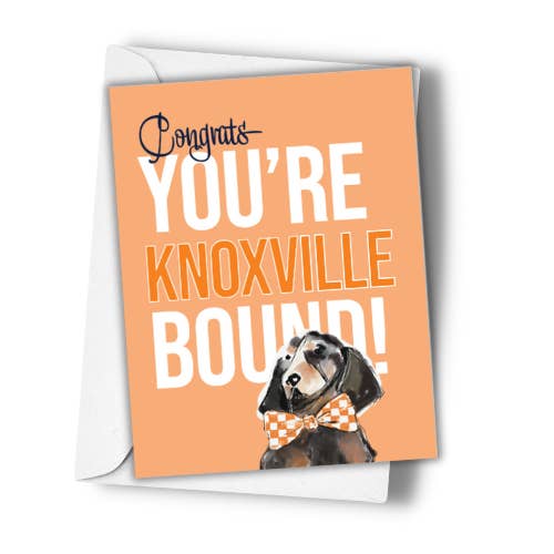 Knoxville, Tennessee Bound Greeting Card for wholesale by Hey Y'all Party