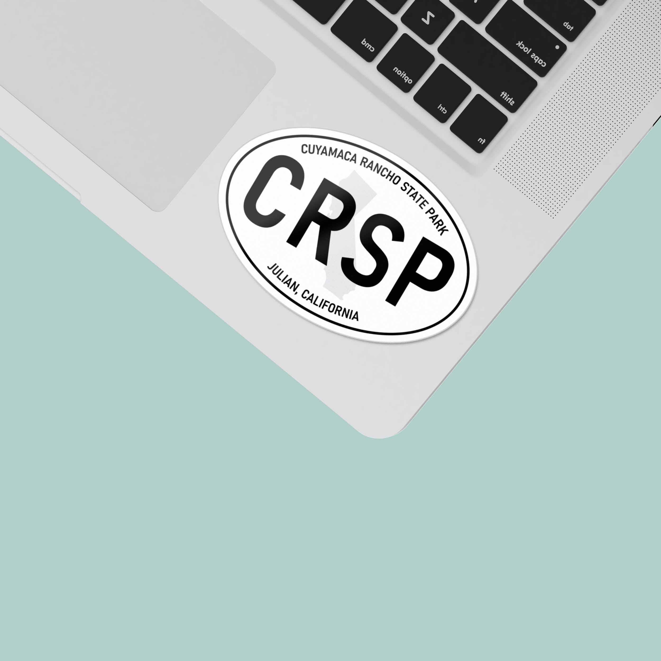 Sentinel Supply - Vendita all'ingrosso Adesivo - Adesivo ovale bianco Cuyamaca Rancho State Park California3