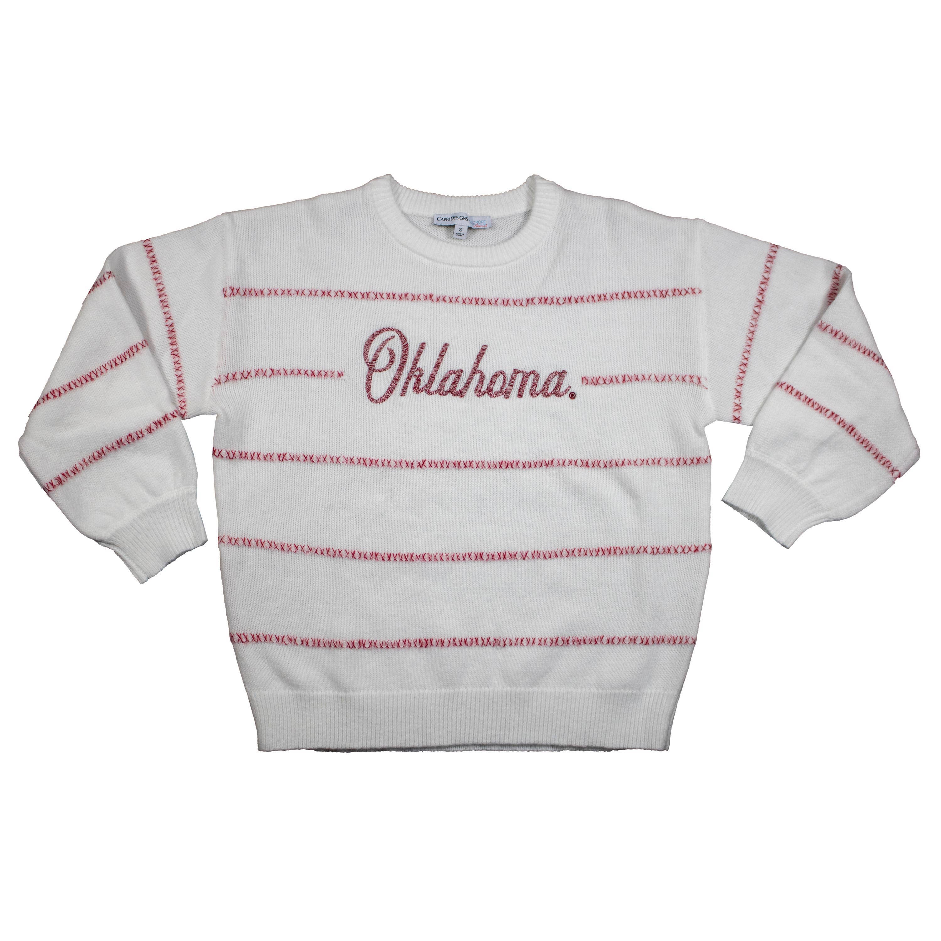 Kickoff Couture - Wholesale Knit Sweater - Women's - Threaded Script Sweater- Collegiate Licensed3