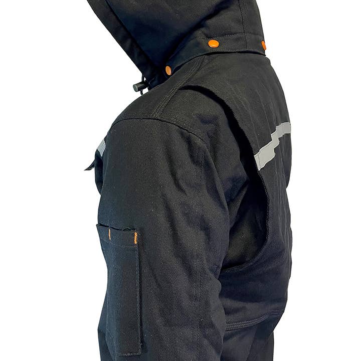 Orange River - Wholesale Jacket - Men's - OR® Igloo RelaxFit Teflon Stretch Sherpa Lined Winter Jacket5