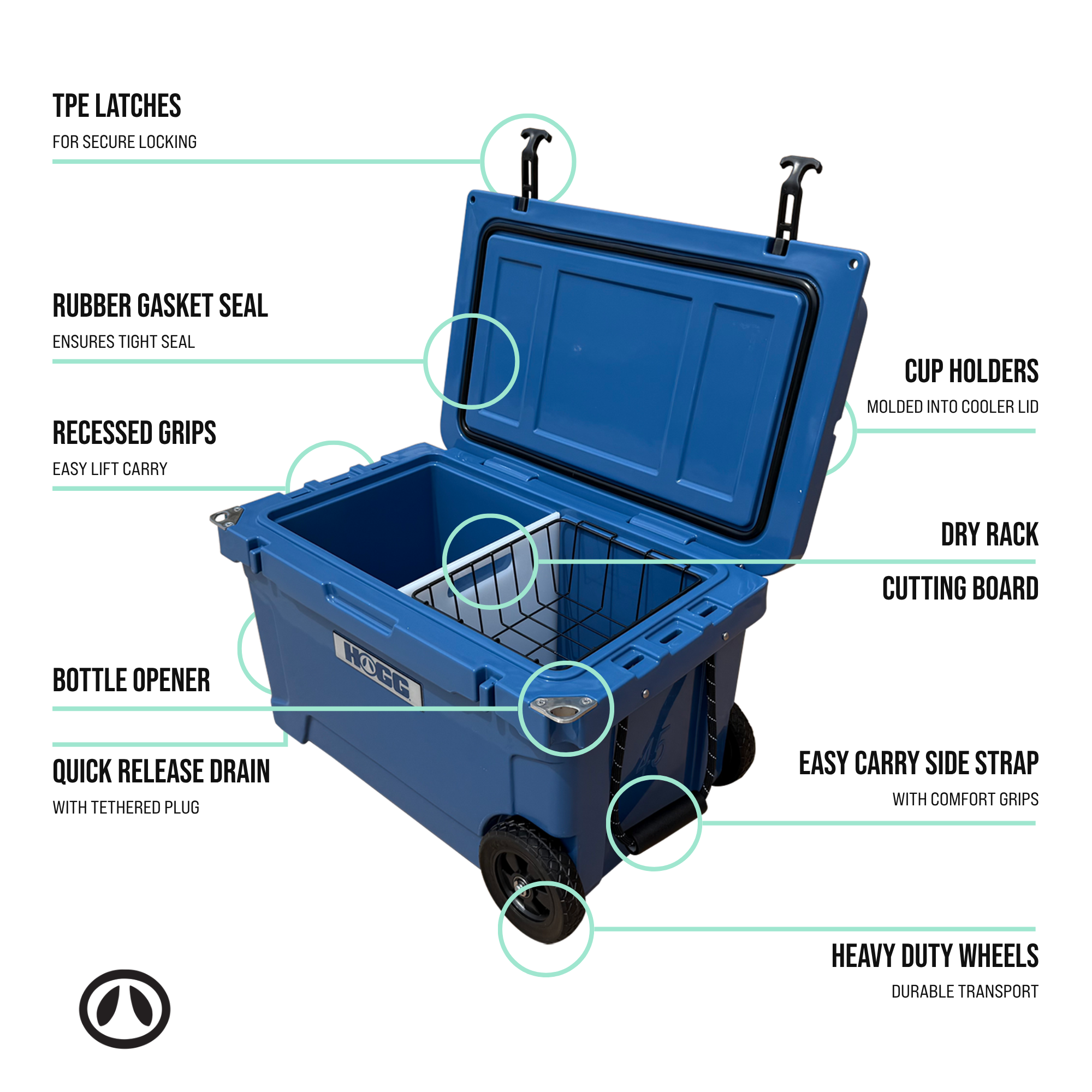 Hogg Outfitters - Wholesale Cooler/Cooler Bag - 45QT COOLER6