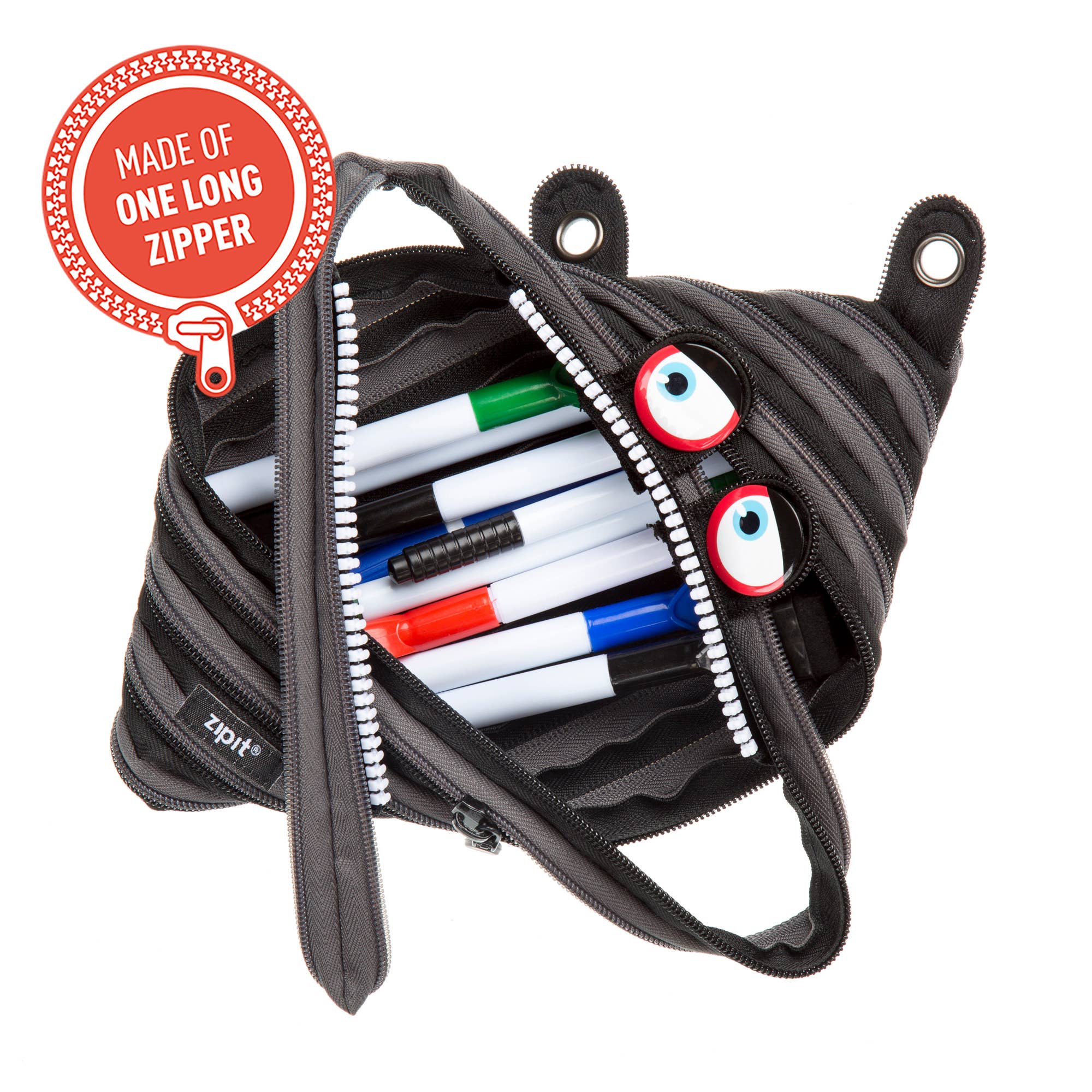 ZIPIT – Bolsa/estojo para lápis por atacado – Bolsa para lápis ZIPIT Wildlings 3 argolas7