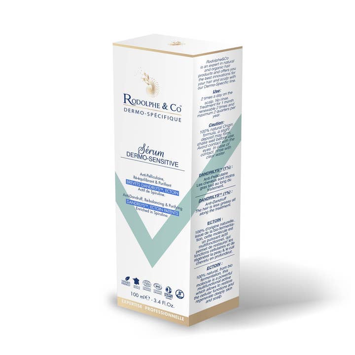 Serum Dermo Sensitive - Anti Dandruff + Itching Scalp for wholesale by Rodolphe & Co.