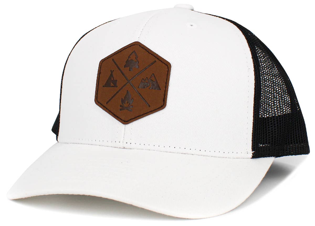 KBETHOS – boné - Unissexo por atacado – Bola de malha de remendo PU ao ar livre17