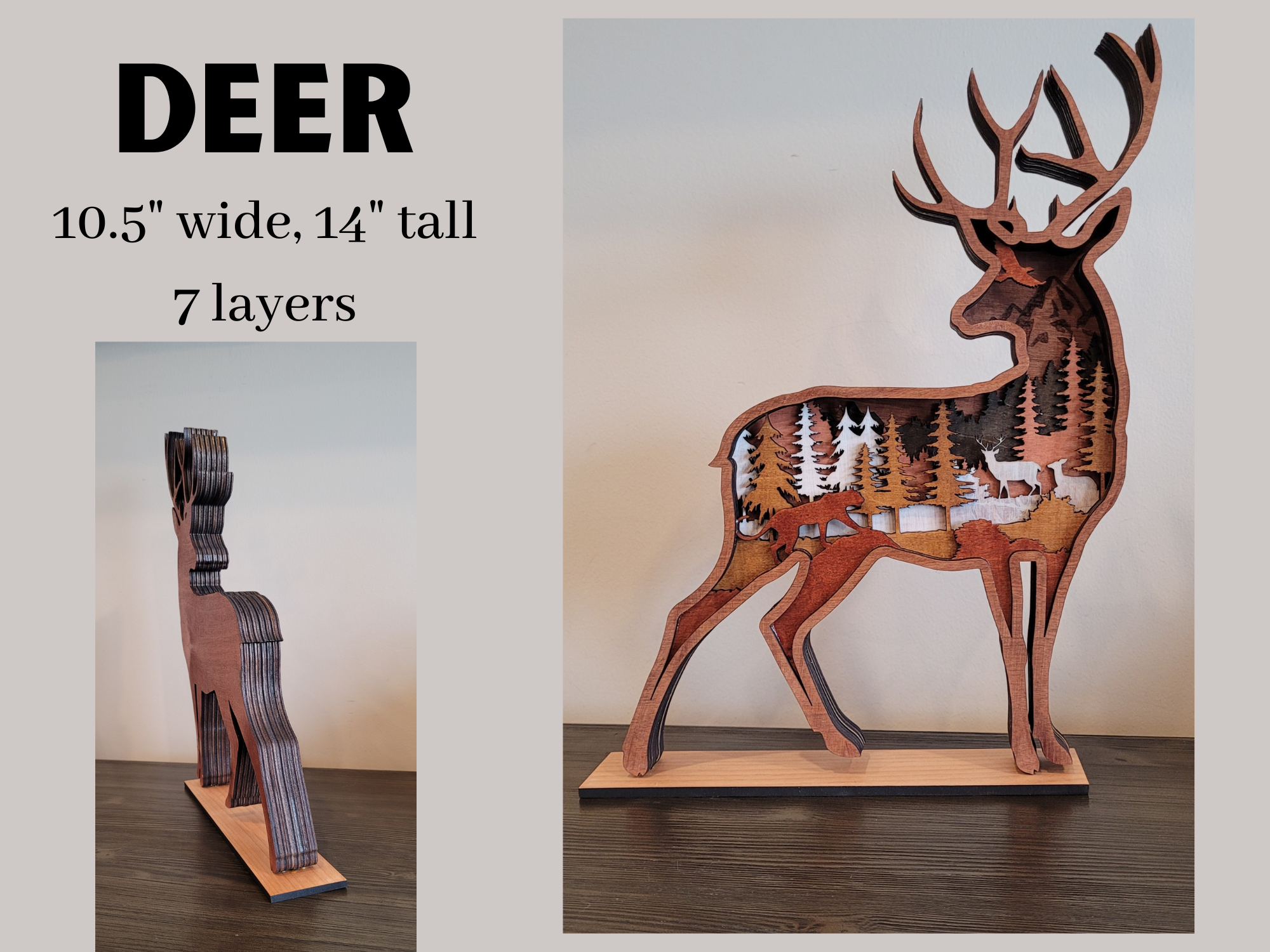 Jorgie Spark - Wholesale Decorative Tabletop Object - Deer1