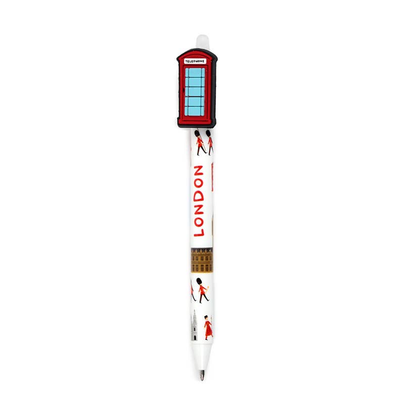 Puckator Ltd – wholesale Pen – Inkredible Erasable Pen with PVC London Souvenir Topper3
