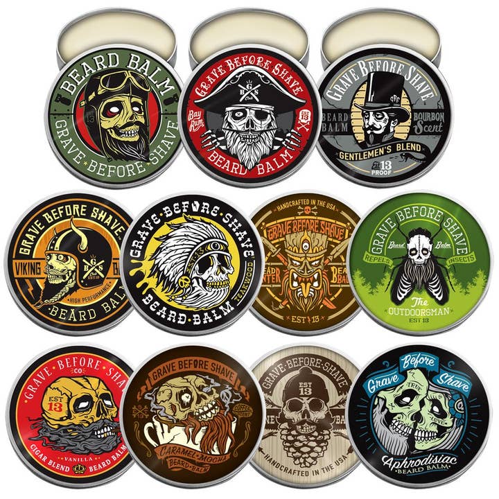 Grave Before Shave - Wholesale Beard Styling Product - Grave Before Shave Beard Balm