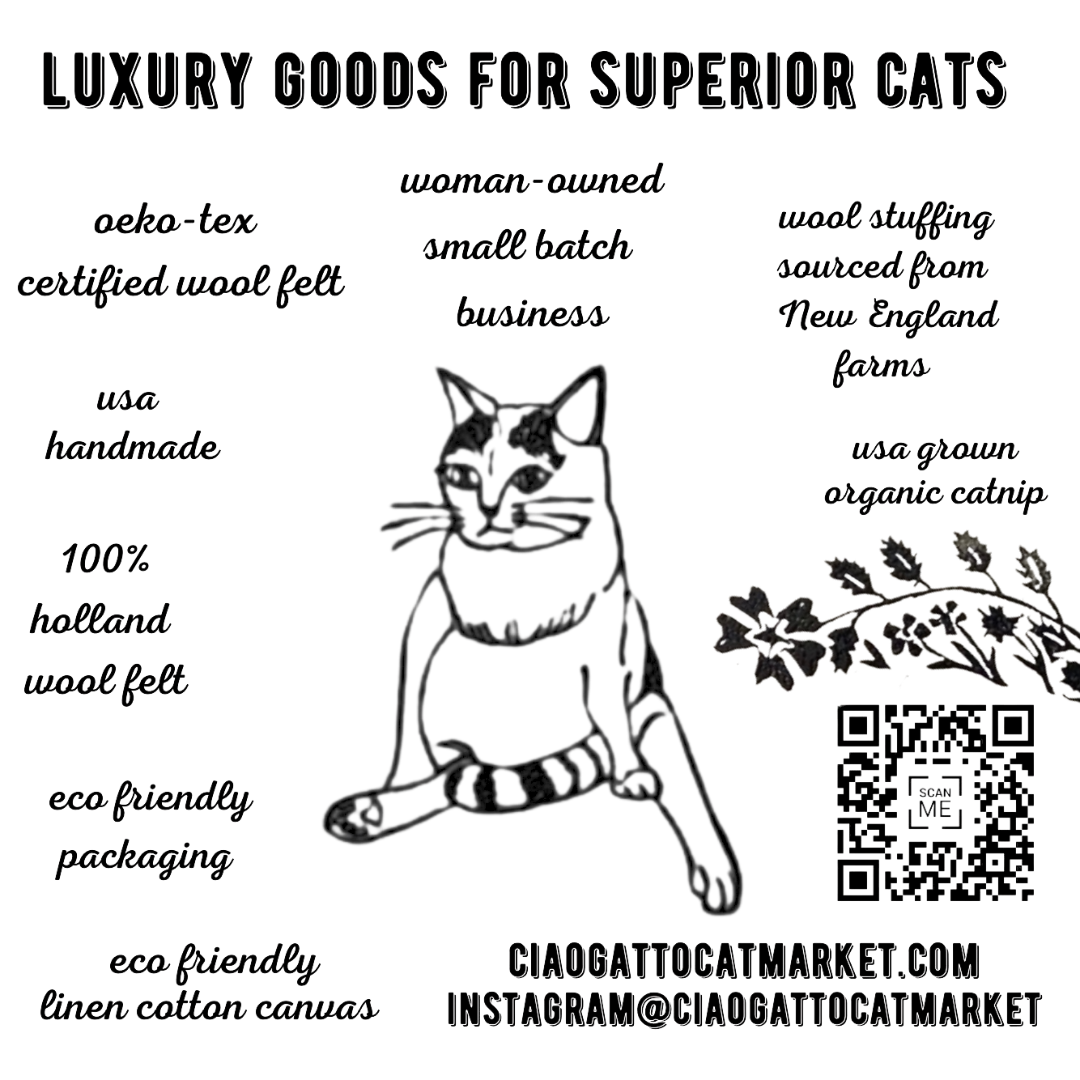 Ciao Gatto Cat Market - Wholesale Pet Toy - Cat - Cheshire and Alice Organic Catnip Cat Kicker11