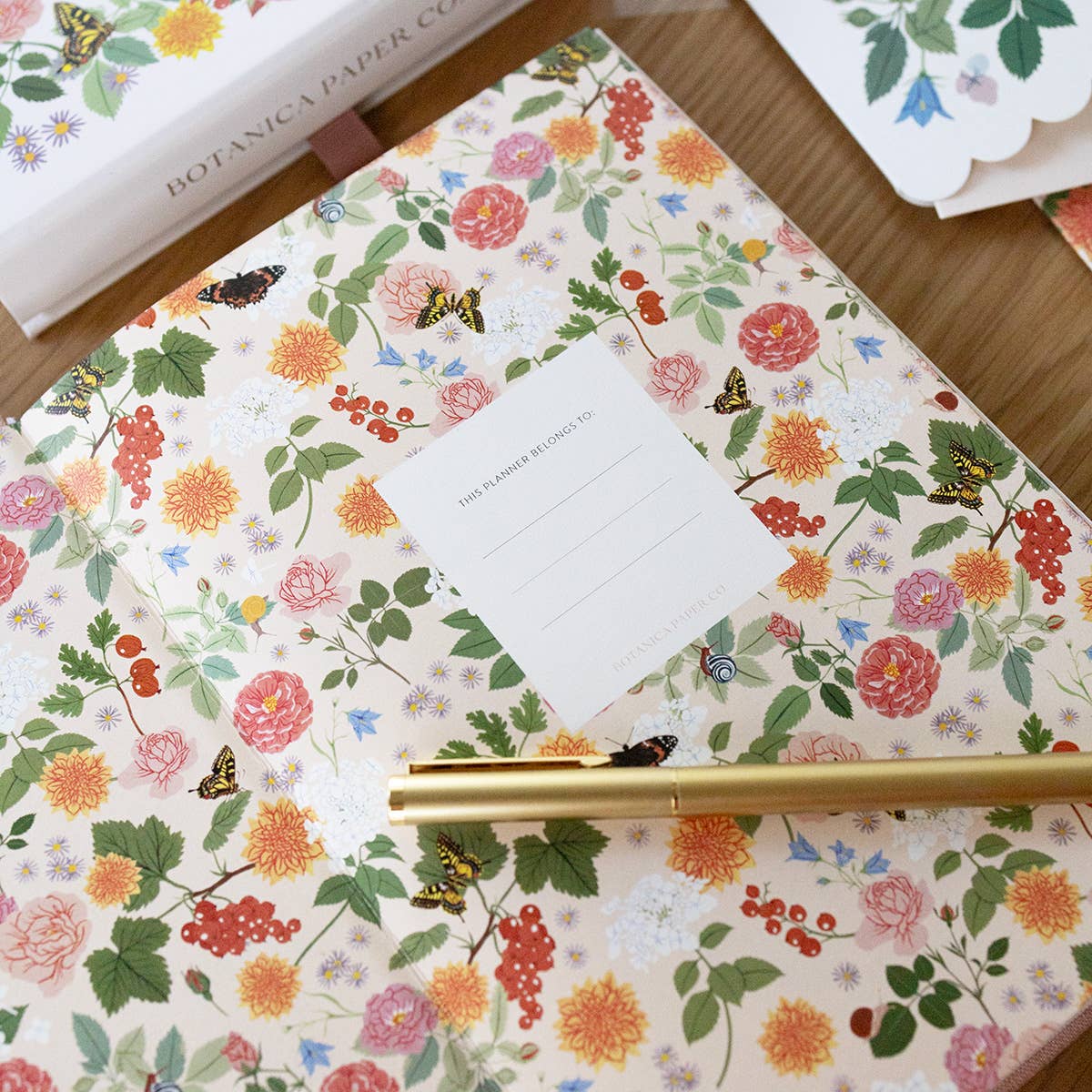 Botanica Paper Co. – Agenda por atacado – PLANEADOR SEMANAL ENCAPADO A LINHO NÃO DATADO1