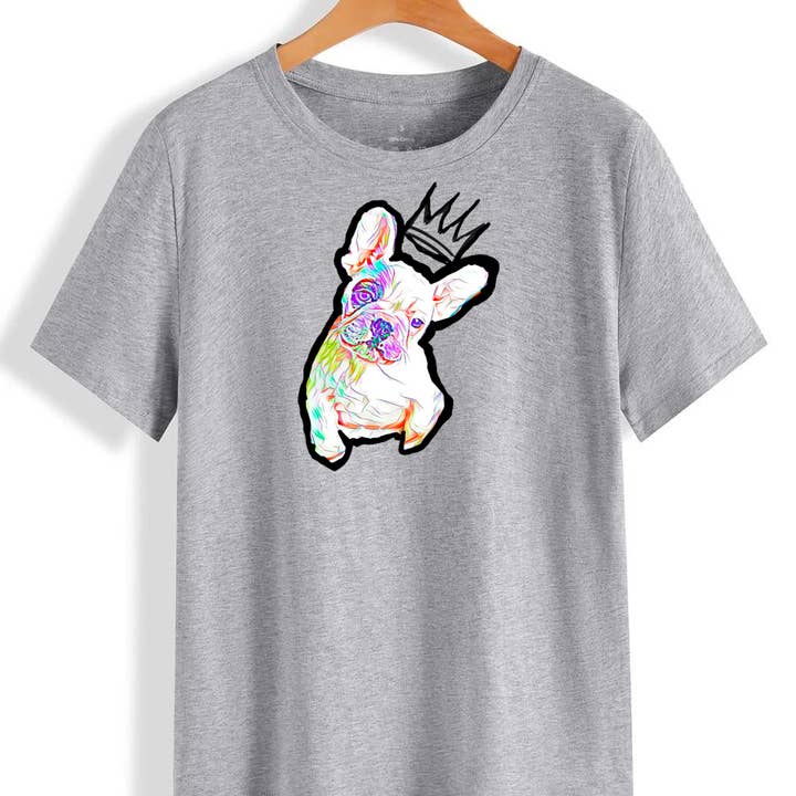 Adult T-Shirt Puppy In Crown for wholesale by Maqoba