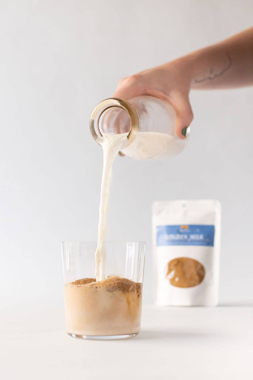 Golden Poppy Herbal Apothecary - Wholesale Powdered Health Drink - Golden Milk Powder, 100 g Tube8