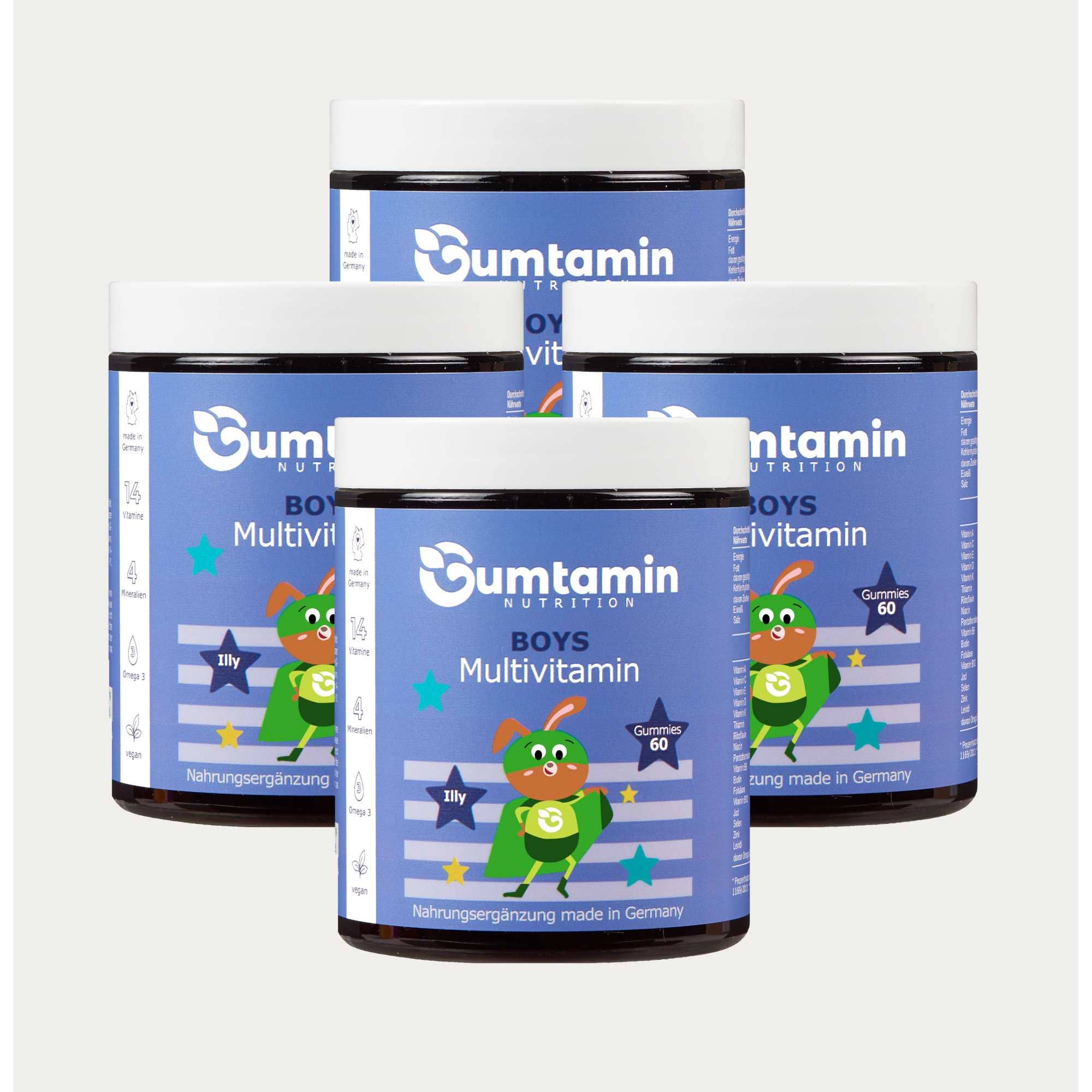 Gumtamin Nutrition - Wholesale Voedingssupplement/vitamine - Multivitamine Illy Gummies voor kinderen3