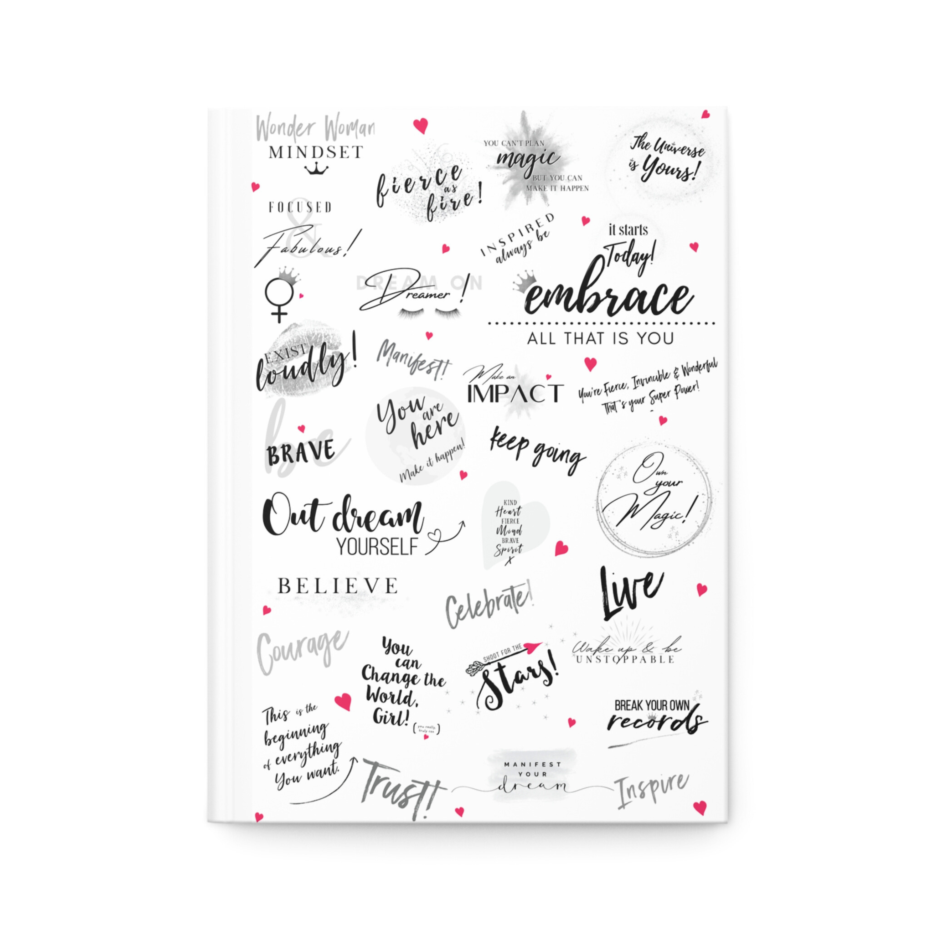 Girl Power 24/7 - Wholesale Journal/Diary - Girl Power Hardcover Journal - Be Unstoppable!5