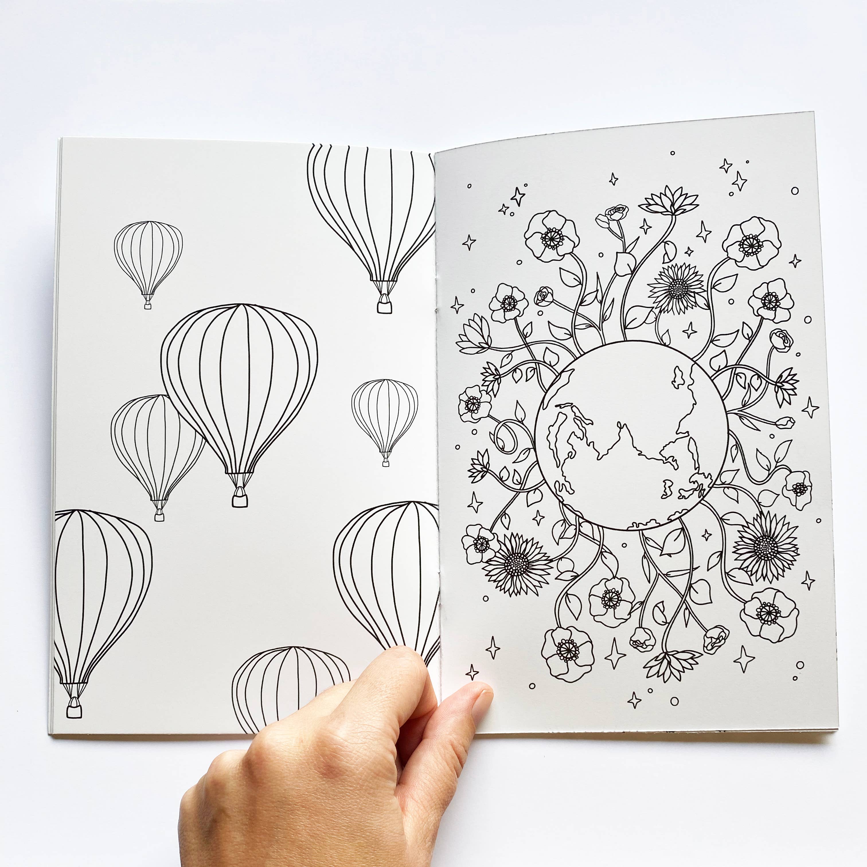 Fox & Crow Paper co. - Wholesale Coloring Book - Adult - Magical Coloring Book / Artist Coloring Book / Spring Gift3