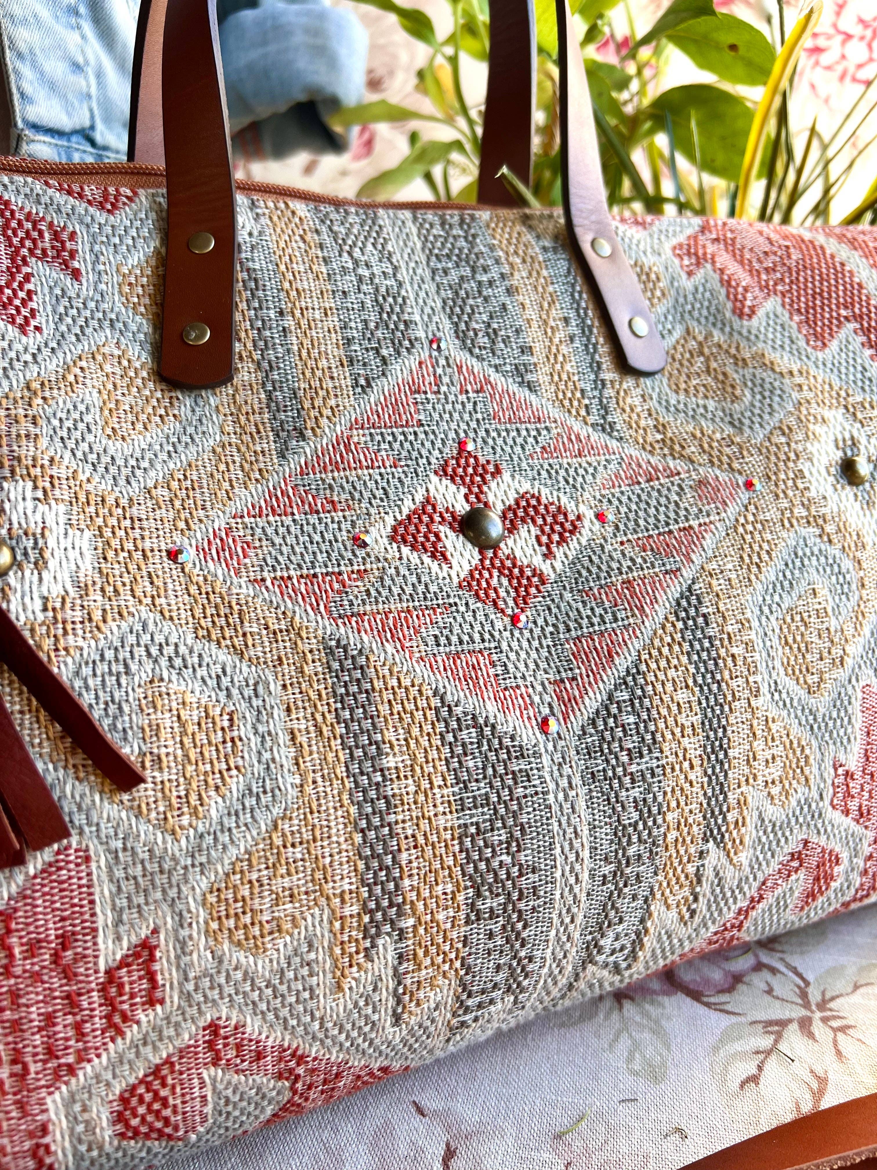 Atenti – wholesale Bärkasse - Dam – USA handgjord Carryall tygväska, Blaze Buddy Bag11