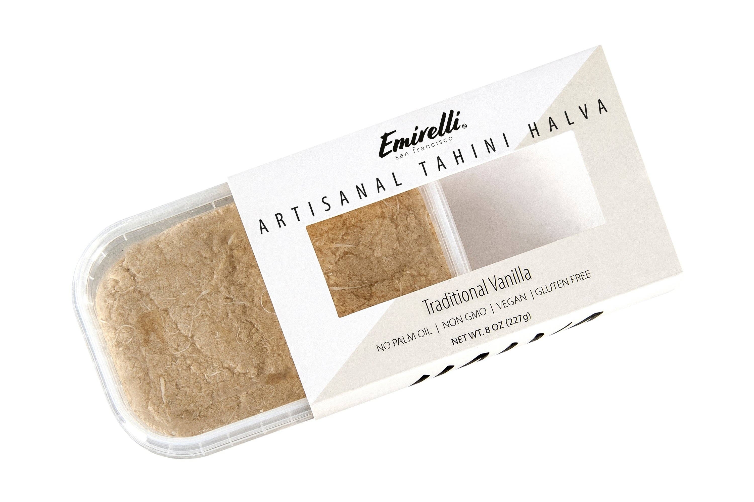 Emirelli - Wholesale Chocolate Bar - Emirelli Artisanal Tahini Halva Dessert - Traditional Vanill2