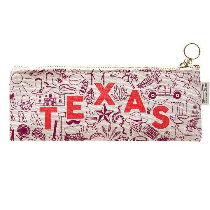 Texas Stifteetui für den Großhandel von Maptote