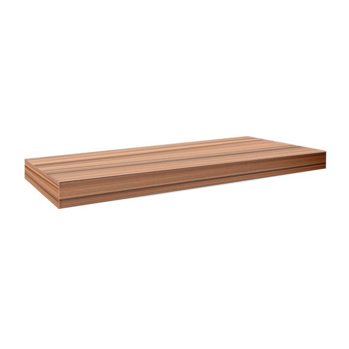 Lot de 2 Étagères Murales Tablettes 60X25 Cm MDF Bois Clair pour la vente par Mobili Rebecca