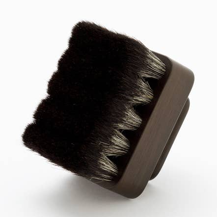 JIVA Body Brush short hard /Handcrafted /Natural hair mix for wholesale by SHAQUDA