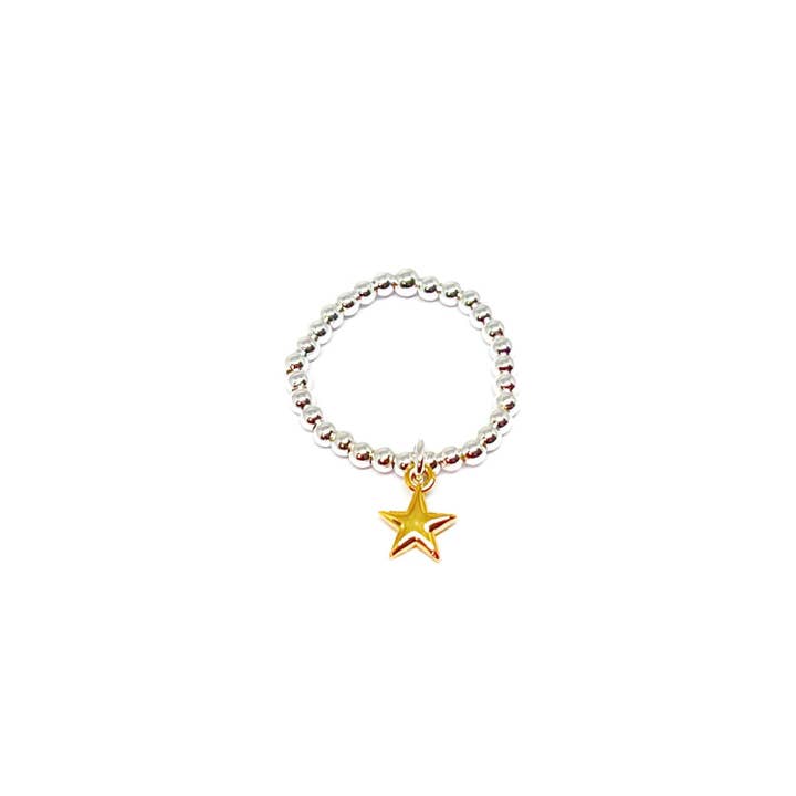 Rachel Star Ring - Gold for wholesale by Clementine Jewellery