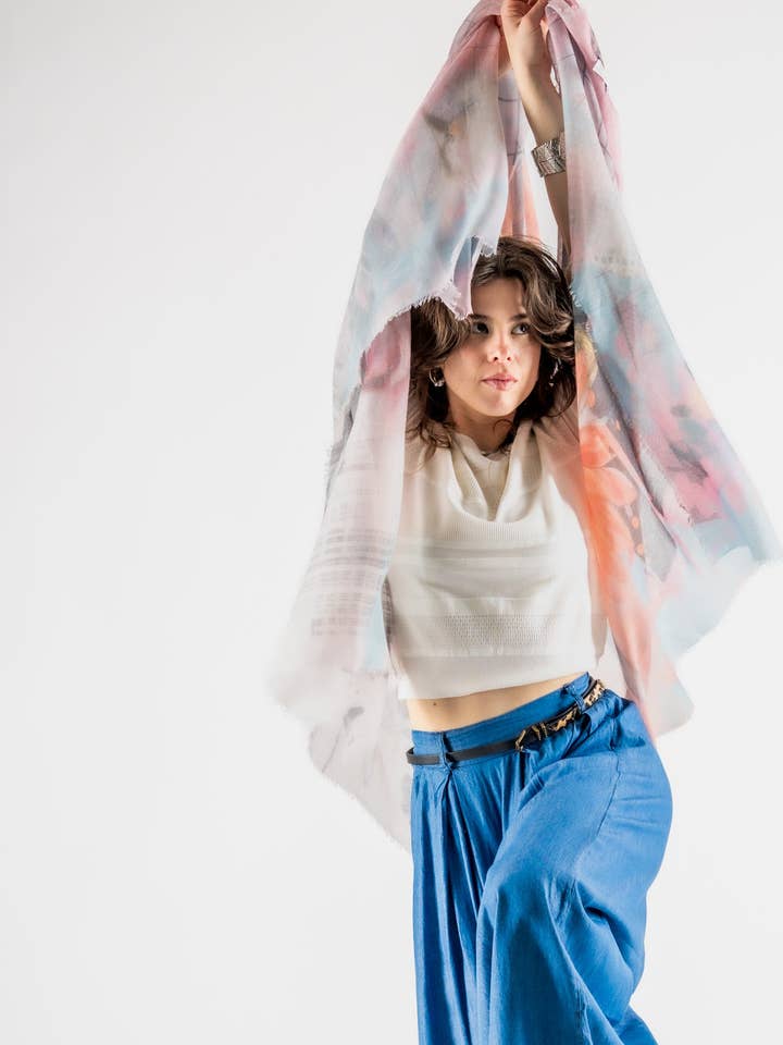 FARFALLA 27 Foulard Carré pour la vente par JCL Fashion