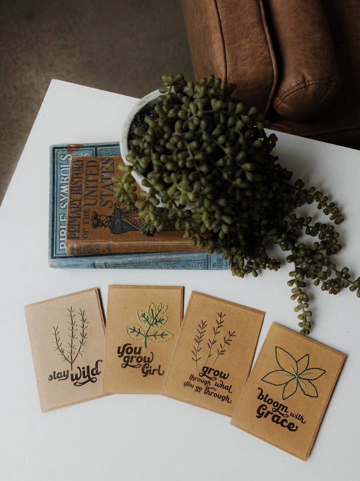 Stay Wild Greeting Cards || Set of 4 for wholesale by Rosie's Boutique Haiti