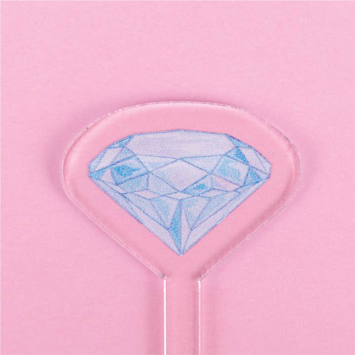 Bâtonnet mélangeur en acrylique Dimond pour la vente par Swag