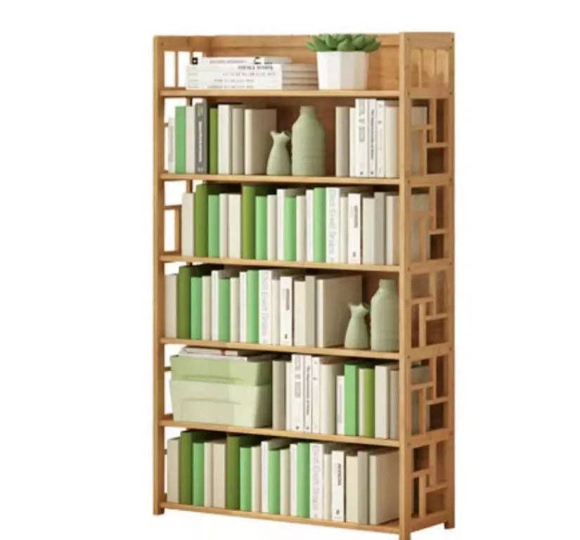 everythingbamboo - Wholesale Bookcase - Bamboo Bookshelf Bookcase Book Shelf Home Office Stylish Solid Storage Simple Natural BBC044