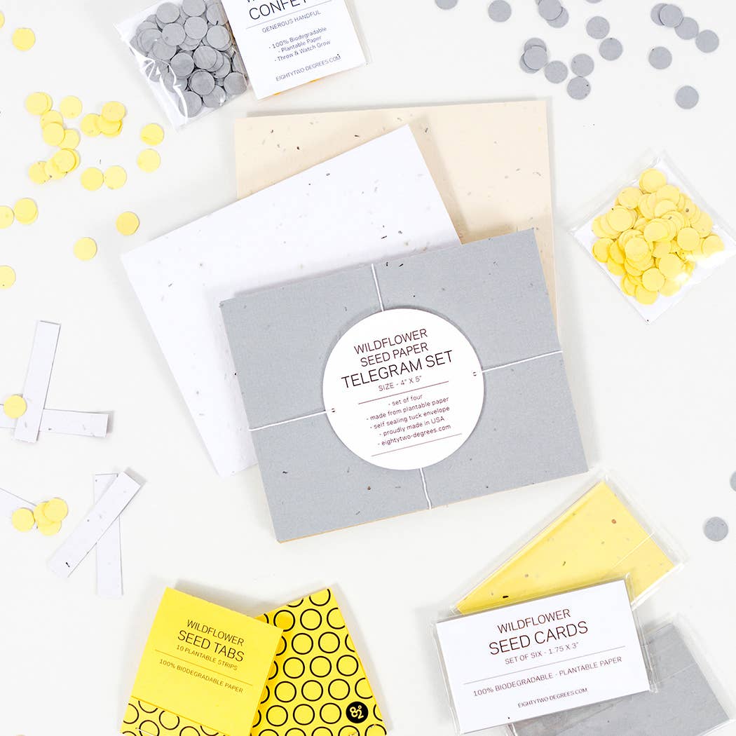 Studio 82° - Wholesale Plant Seeds - Wildflower Seed Tab Booklet - Lemon Yellow4