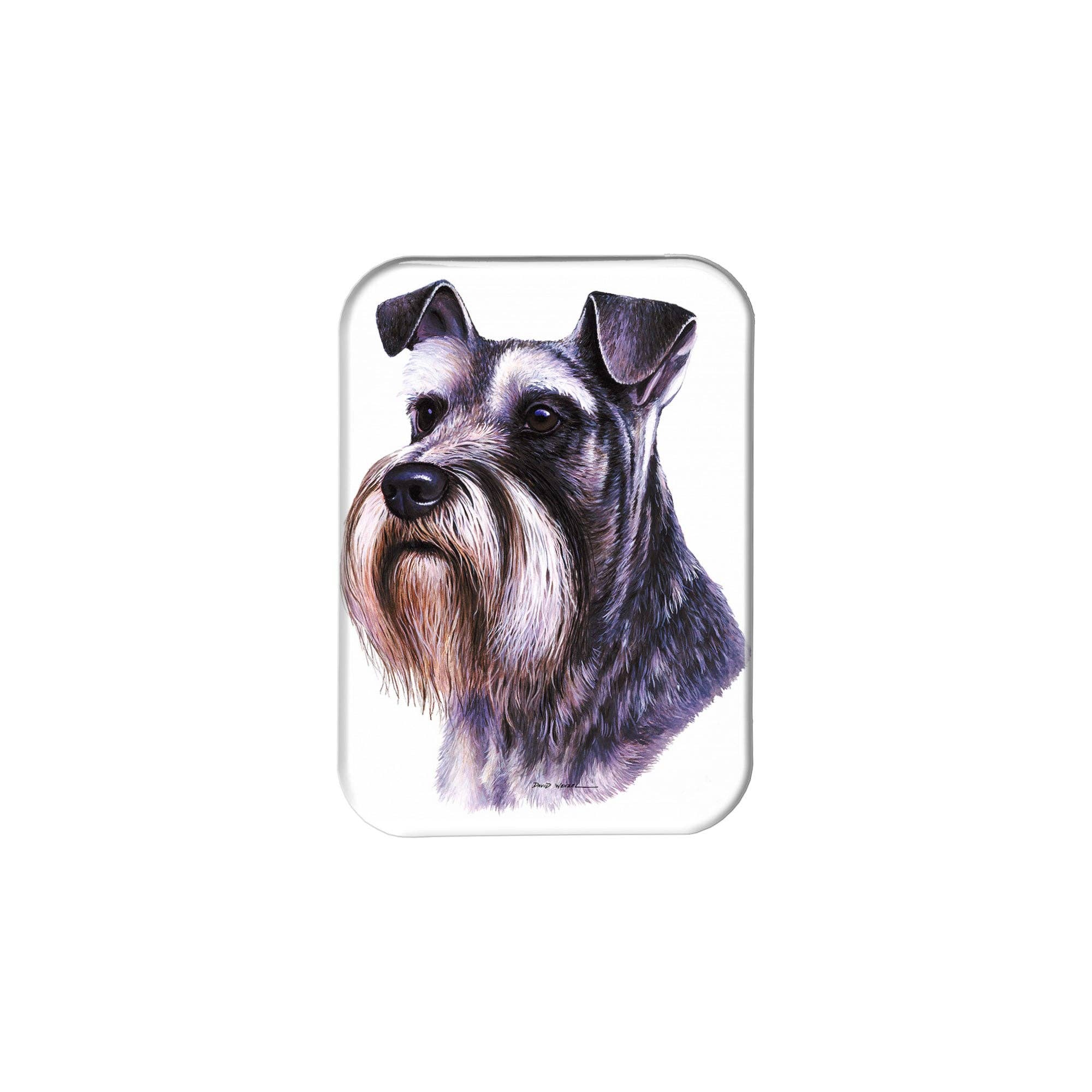 Airstrike - Wholesale Magnet - "Schnauzer" - 2.5" X 3.5" Rectangle Fridge Magnets0