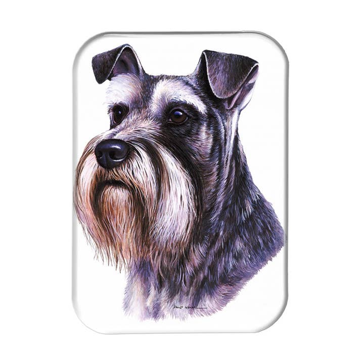 Airstrike - Wholesale Magnet - "Schnauzer" - 2.5" X 3.5" Rectangle Fridge Magnets0