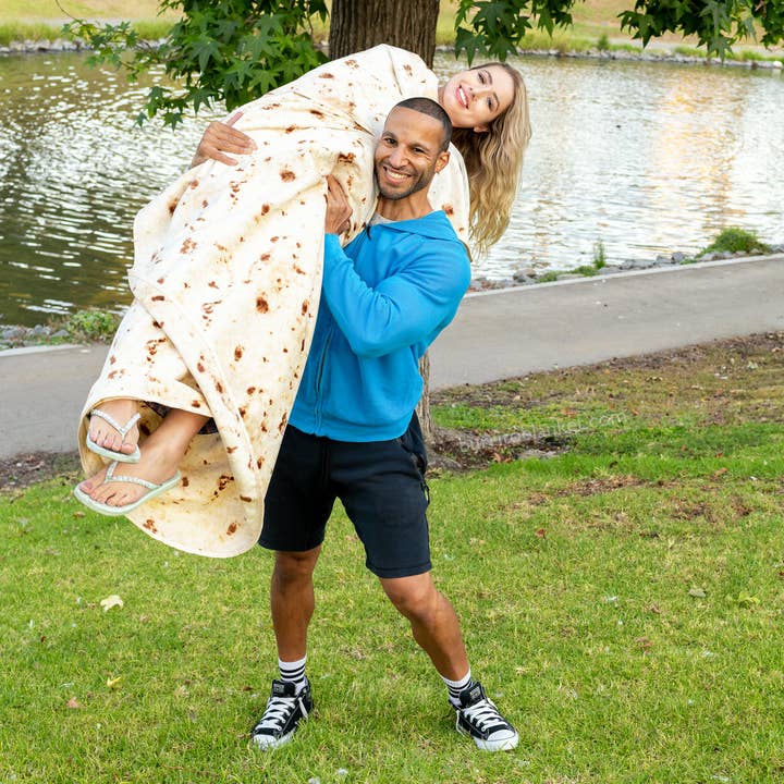 Burrito Blanket - Wholesale Throw Blanket - The ORIGINAL Burrito Blanket Jumbo 🌯🔥🌮4