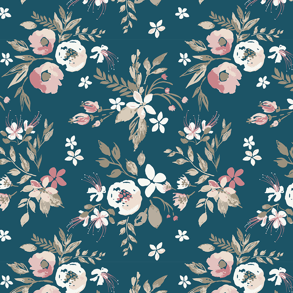 Bebe au Lait - Wholesale Nursing Cover - Maternity - Midnight Floral 5-in-1 Multi-Use Cover12