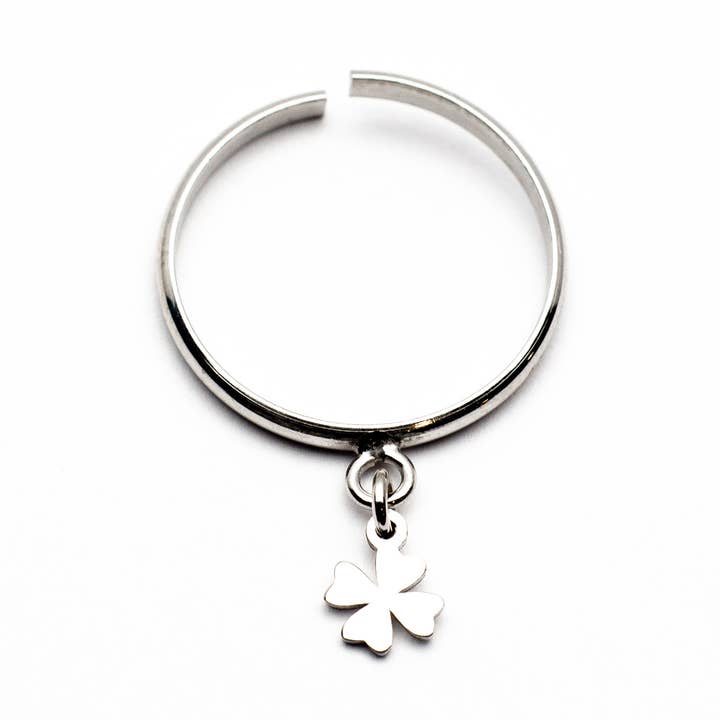 Pendant Ring Clover for wholesale by Woo's pure feelings