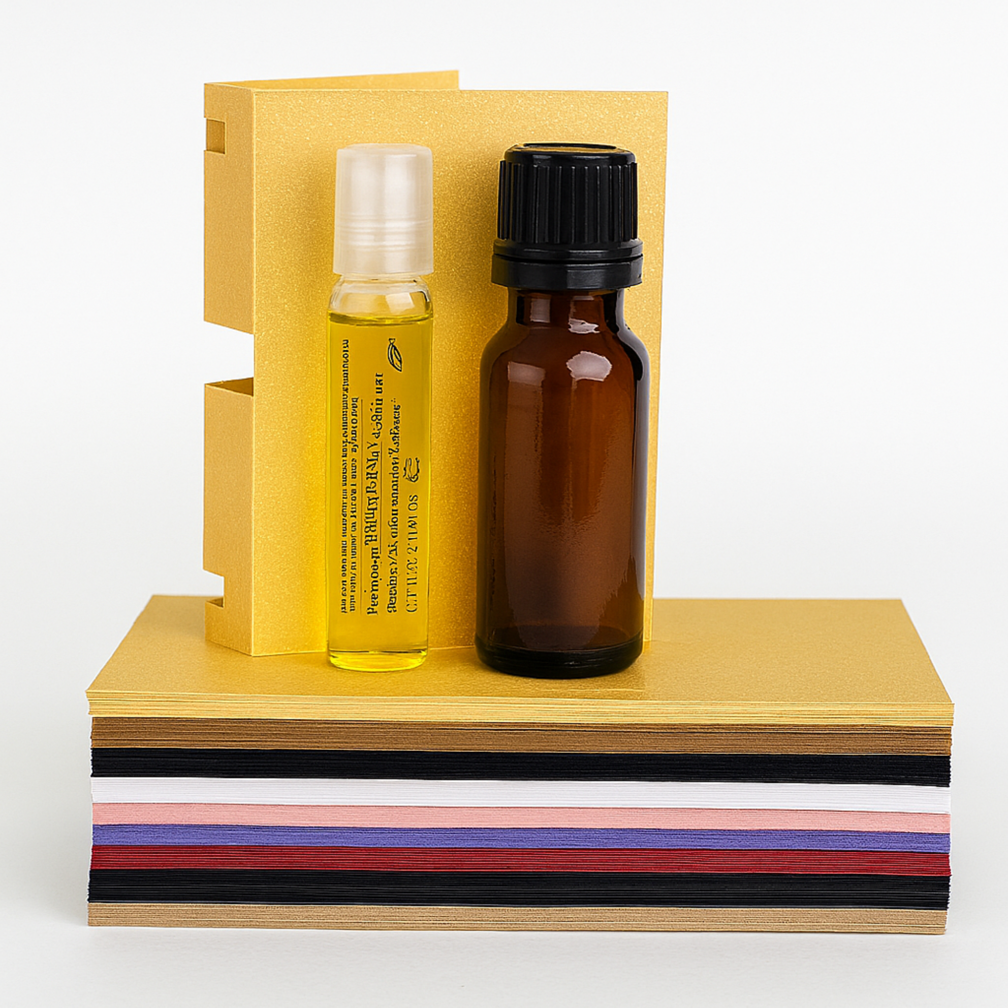 Vici Pack - Vendita all'ingrosso Vetrina per rivenditori - Bellezza e benessere - Carte espositive da 5 ml e carte da 10 ml per campioni di profumo e olio3