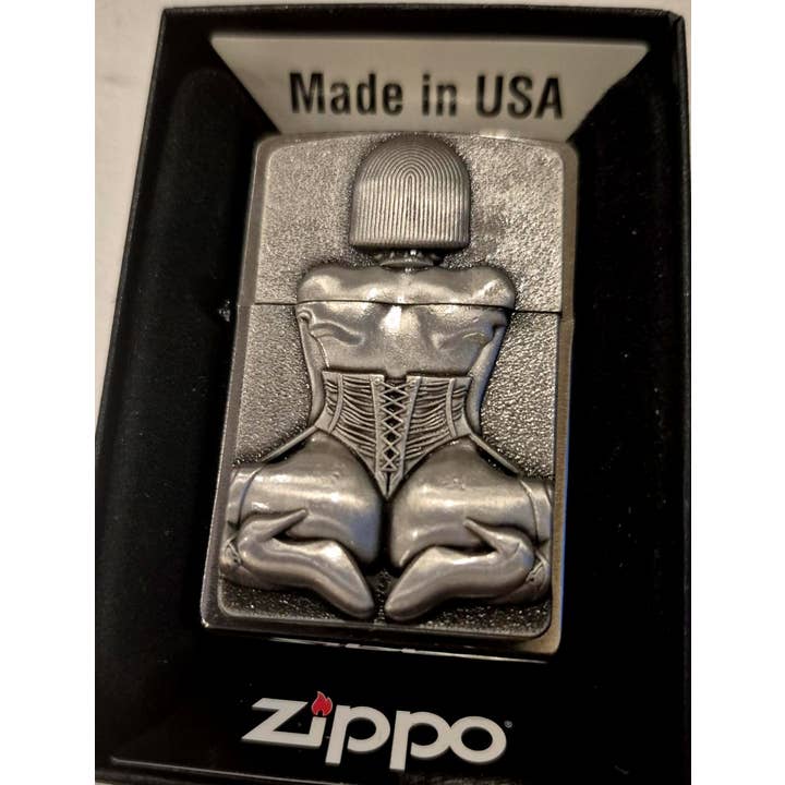 Sharp 2016 Bondage Pinup Emblem Zippo Lighter for wholesale by Lighter King