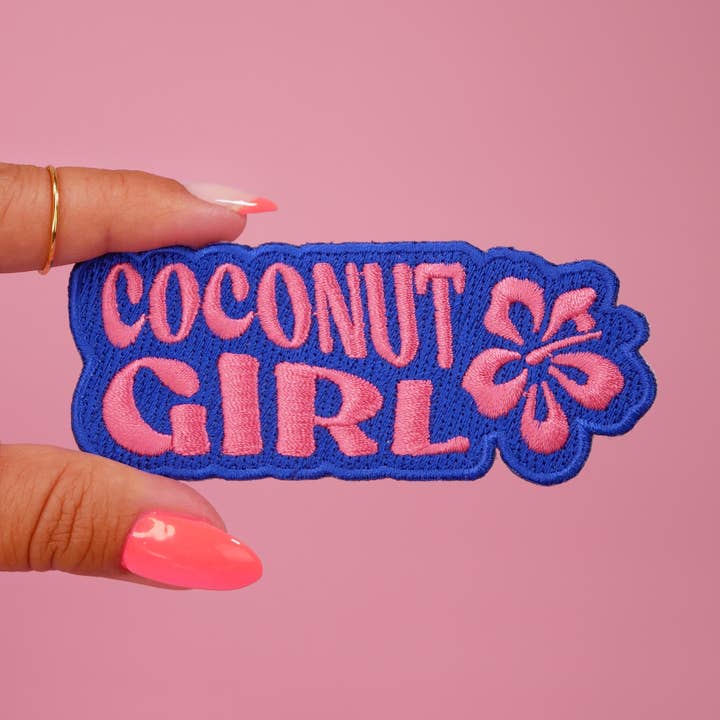MALICIEUSE - Vente Écusson - Patch Thermocollant Coconut Girl