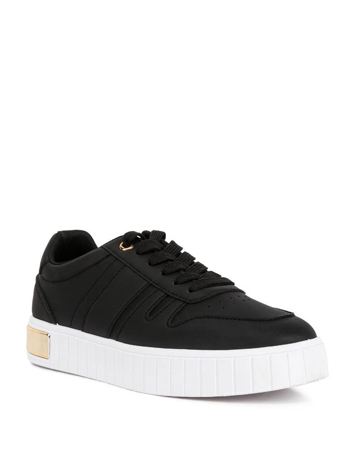 Rag Company - Wholesale Lifestyle trainers – Women′s - Welsh Panelling Detail Sneakers