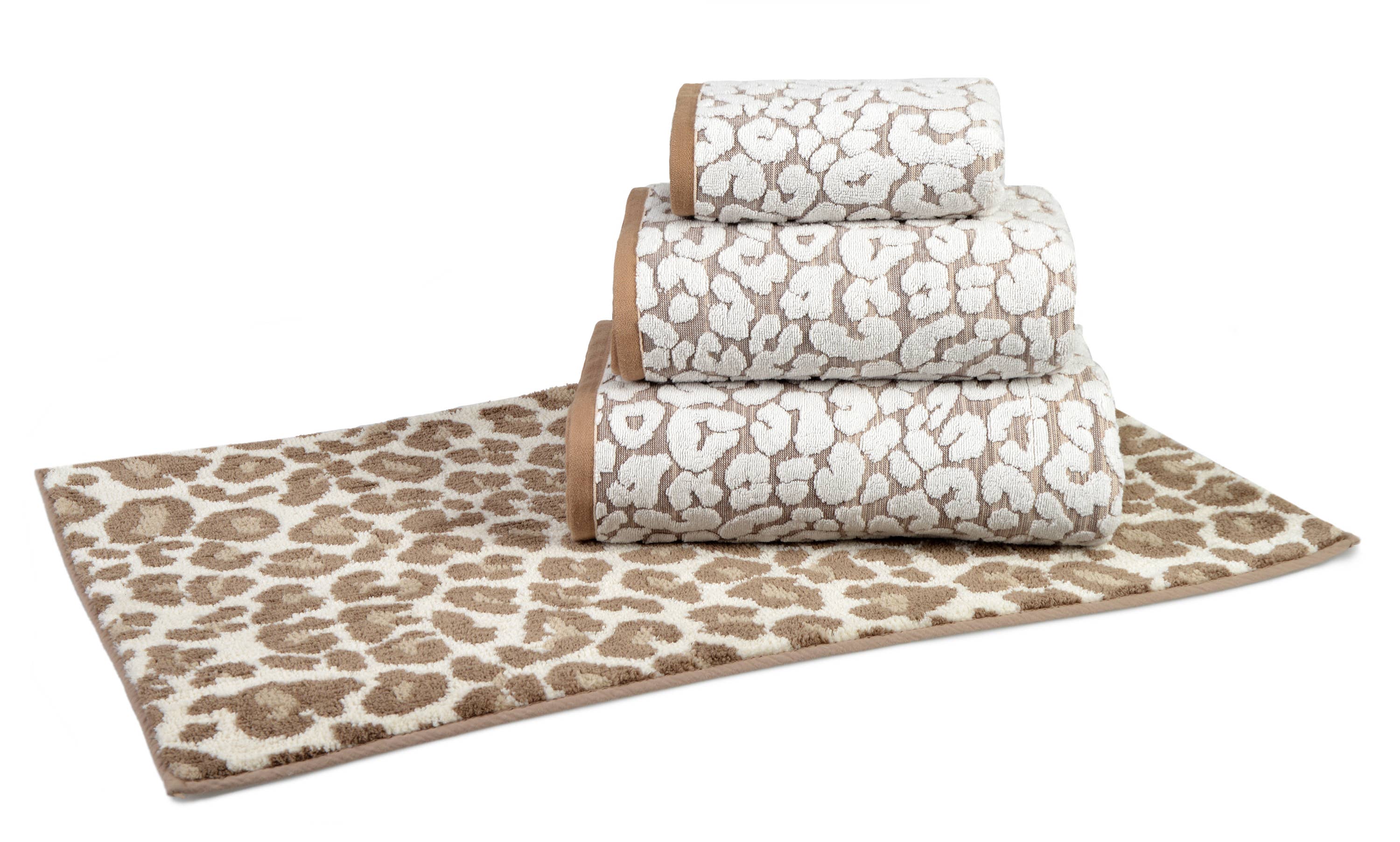 Allure Bath Fashions - Wholesale Bath towel - Luxury Jacquard Leopard Bath Towels - 100% Cotton11