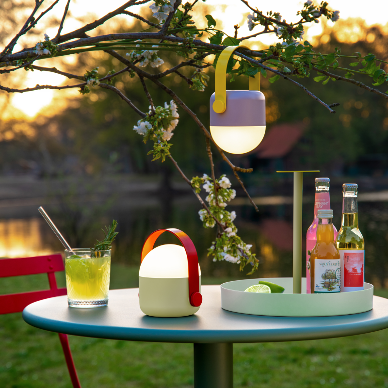 D & A Home Australia Pty Ltd - Wholesale Lantern - Portable LED ‘Ole’ Lamp - Lilac - Remember1