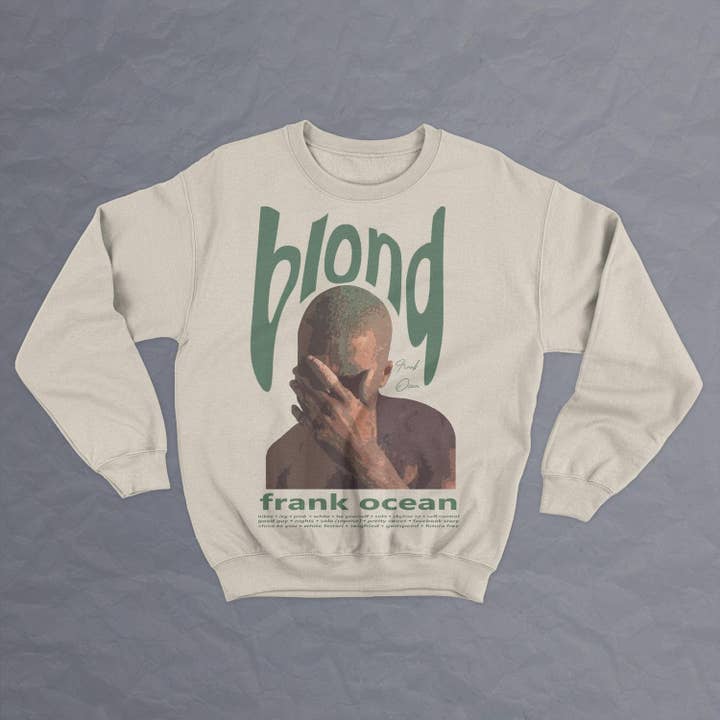TheKingShirt - Wholesale Graphic Sweatshirt - Women's - Frank Ocean Blond Graphic T-Shirt, Hoodie & Sweatshirt Merch1