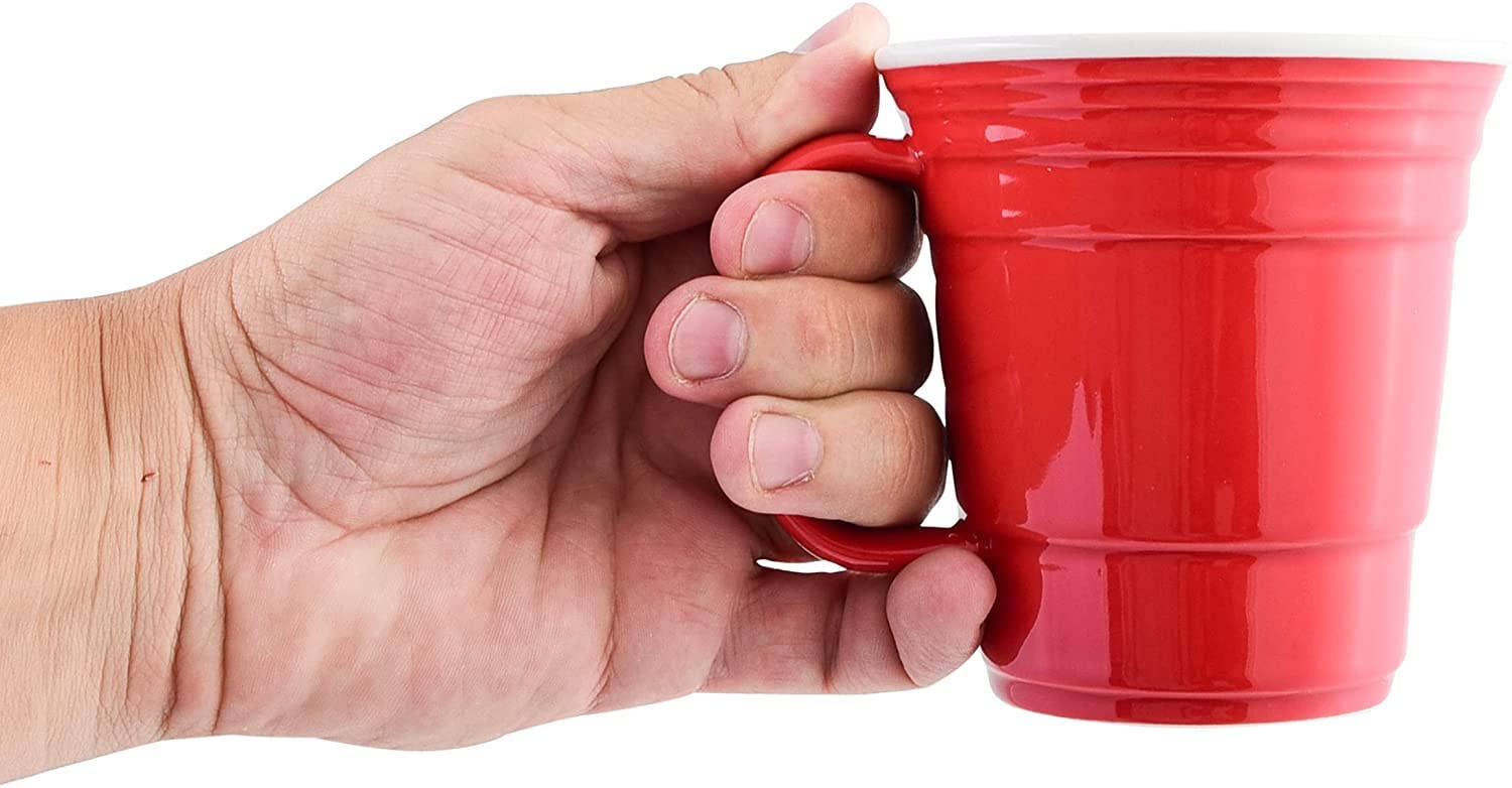 Red Cup Living – wholesale Coffee mug – Red Cup Living Reusable Coffee Mug, 12-Ounce, Red2