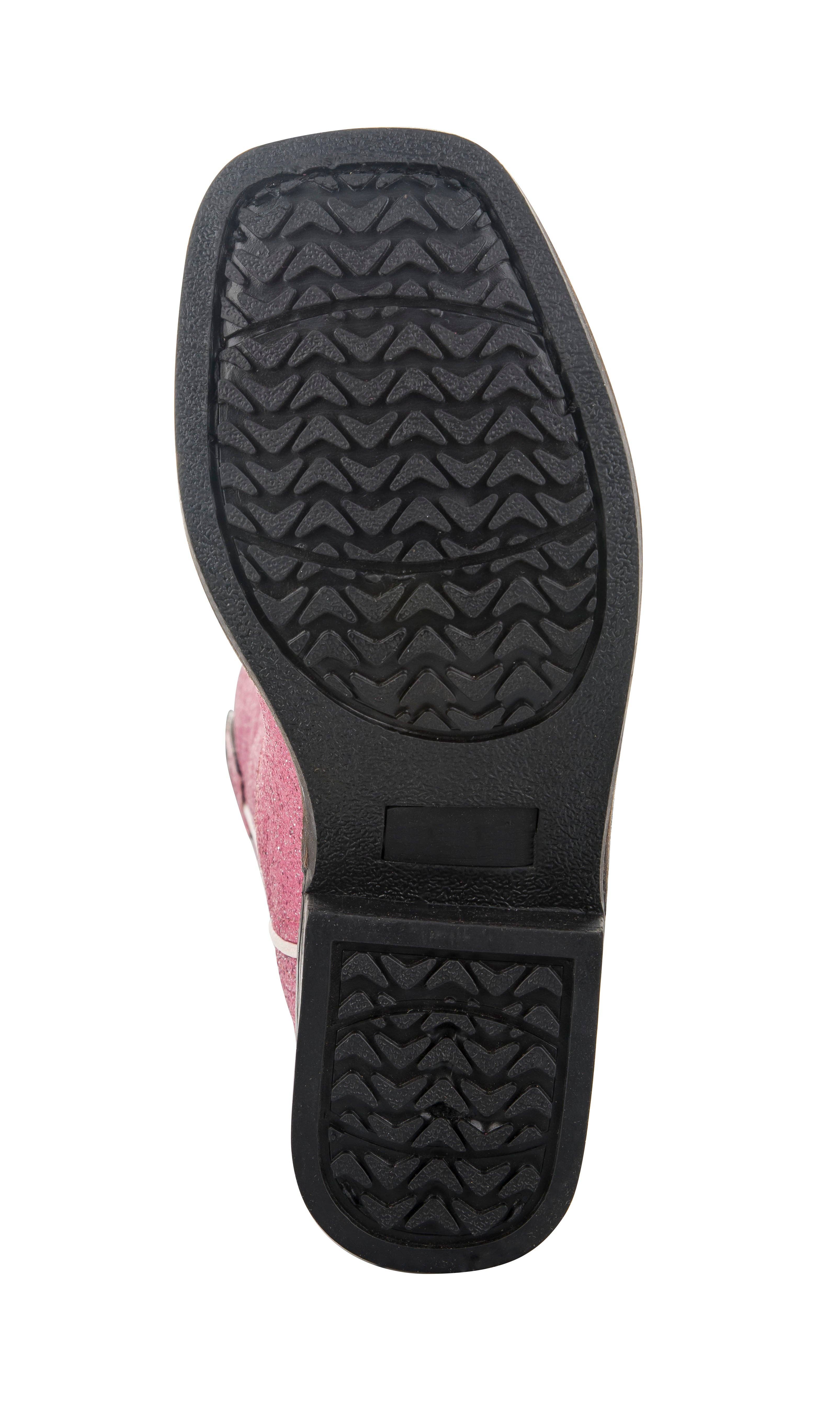 TuffRider Children's Pink Glitter Western Boot for wholesale on Faire4