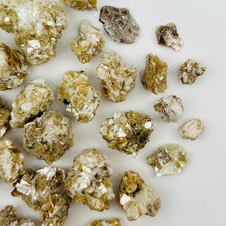 Natural Star Mica Crystal Clusters - 1lb Bag - for wholesale by Rock Paradise