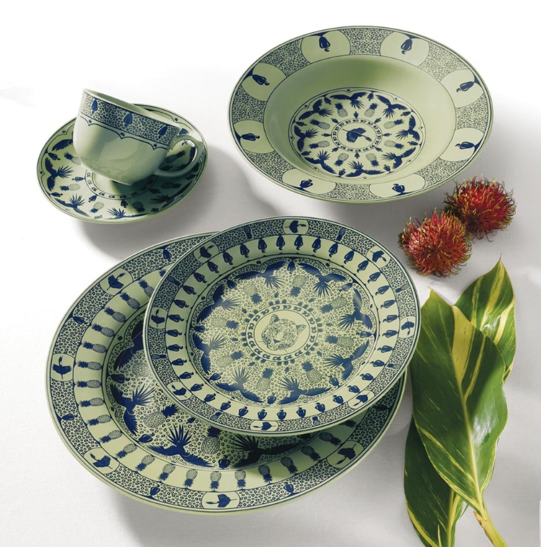 ANNOVA - Wholesale Dinnerware Set - Oxford FLAMINGO Porcelain8