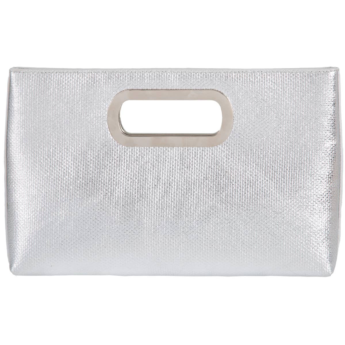 JNBFASHION.COM - Vendita all'ingrosso Pochette - Donna - Pochette con manico superiore in metallo schiacciato7