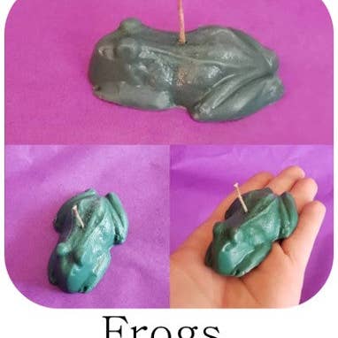 Bougies chauffe-plat Frog - Vente en gros pour la vente par Mystical Mysti Candles