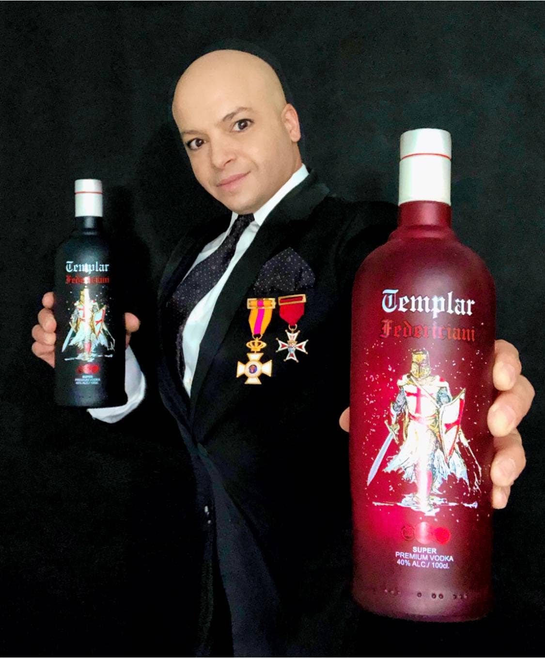 Templar - Vente Vodkas - Vodka Templar Black La Puissante22