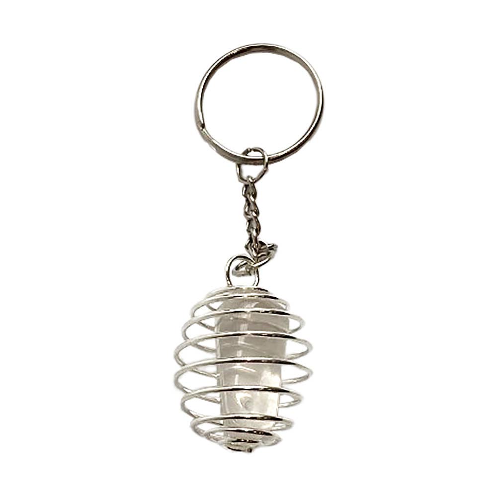 VIE – wholesale Keychain – Women's – Spiral Cage Tumble Keychain15
