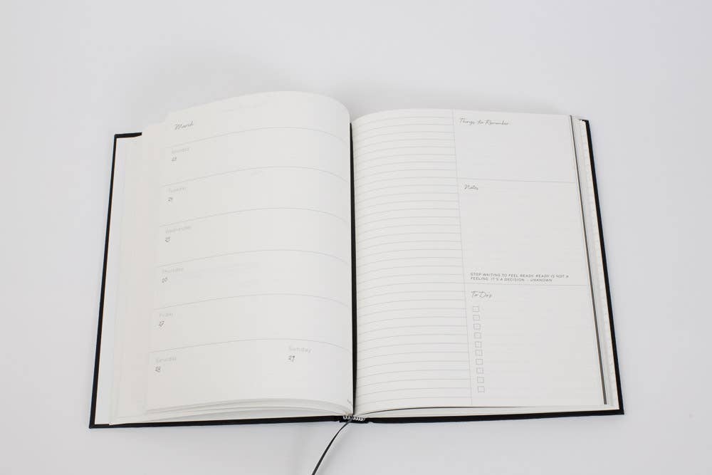 Wrinkle & Crease Paper Products - Wholesale Planner - 2026 Planner (Oatmeal Linen)13